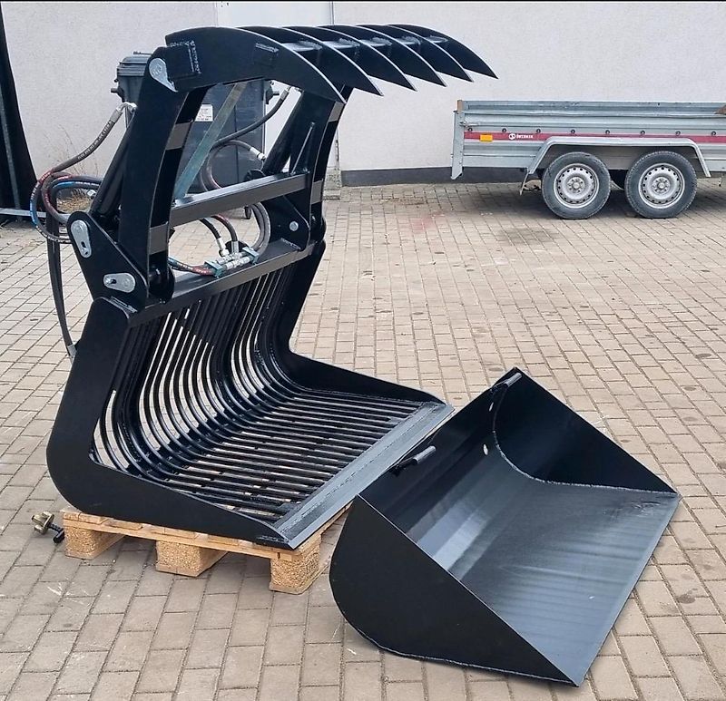 InterAgri Steinschaufel Kartoffelschaufel mit Greifer 90cm bis 240cm SONDERANGEBOT