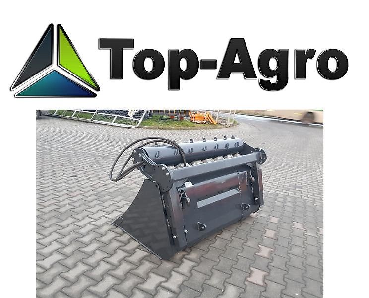 Top-Agro Volumenschaufel mit starre Fresswalze VSM15+HFX15