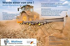 Helfer - Metallbau / Vollzeit K. Wallner