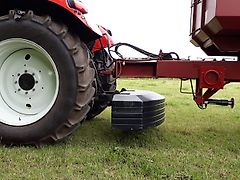Heckgewicht zum mitführen eines Anhängers Unterflurgewicht Betongewicht ab 860 Euro