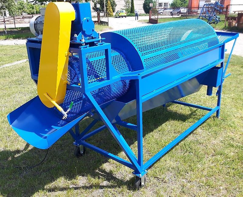 Rolmet Trommelwaschmaschine / Vegetables washing / Machine Laveuse de légume / Lavatrice agroalimentare / Барабанная мойка / Płuczka bębnowa PB-1