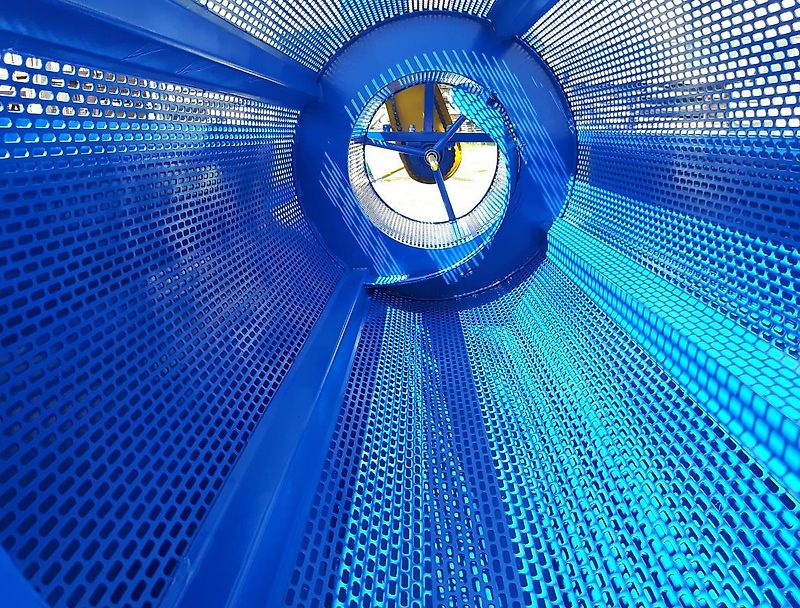 Rolmet Trommelwaschmaschine / Vegetables washing / Machine Laveuse de légume / Lavatrice agroalimentare / Барабанная мойка / Płuczka bębnowa PB-1