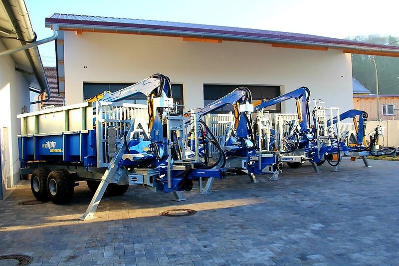 Fliegl TDK 140 Fox Tandemkipper Kipper Anhänger Traktor 2 Achser