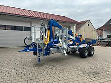 Binderberger RW 8 alpin BK 4- 7500 Rückewagen Rückeanhänger Kran