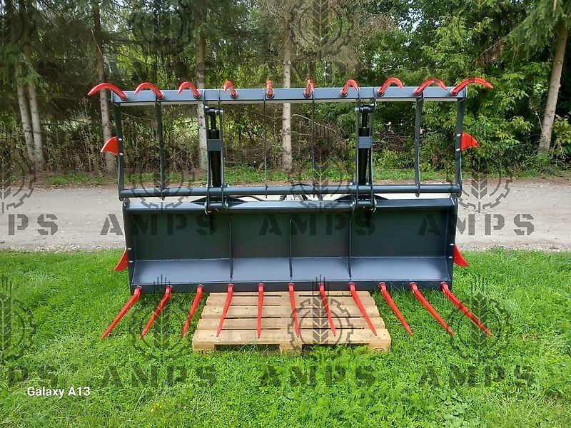 AMPS KROKODILGEBISS 2-ZYLINDER/ Krokodyl Ząb Kuty II-Siłownikowy/ MERLO, SCHAFFER