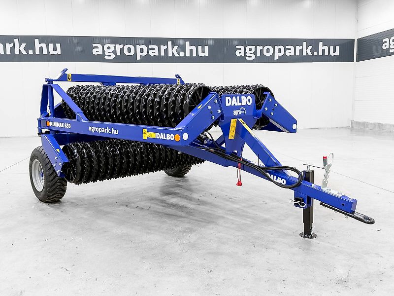 DALBO MiniMax 630 roller, 6,3 m working width, Cambridge Snowflake roller sections, made in Denmark