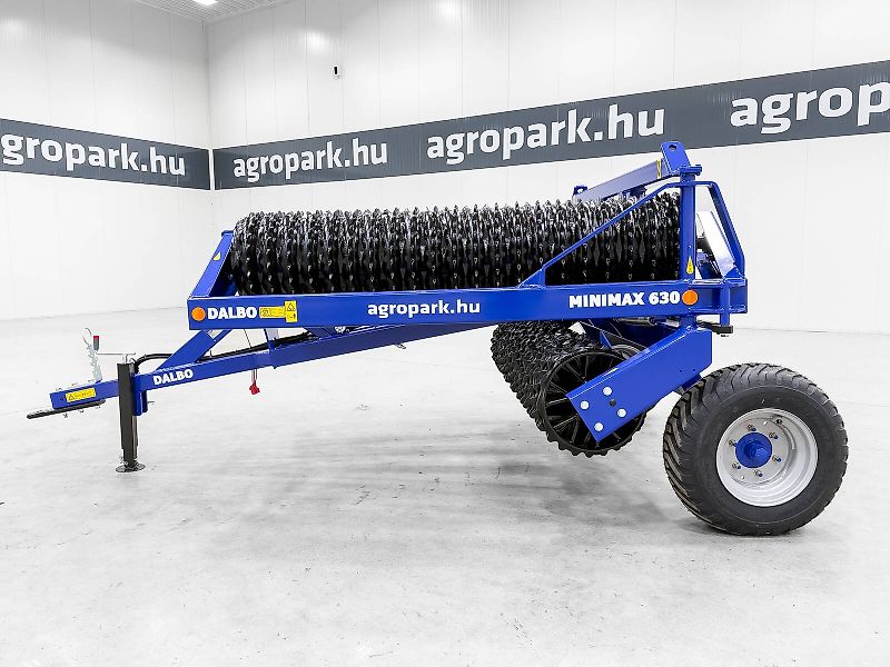 DALBO MiniMax 630 roller, 6,3 m working width, Cambridge Snowflake roller sections, made in Denmark