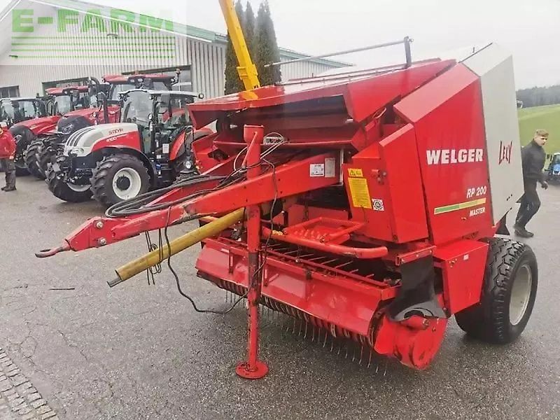 Welger / lely rp 200 master rundballenpresse