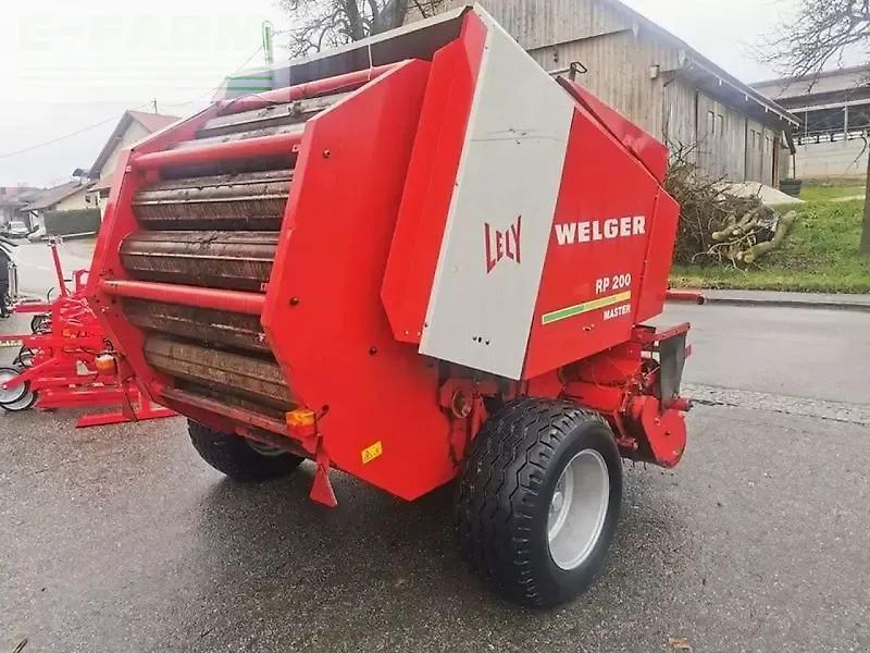 Welger / lely rp 200 master rundballenpresse
