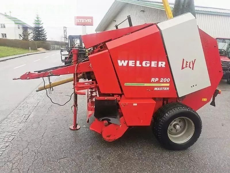 Welger / lely rp 200 master rundballenpresse