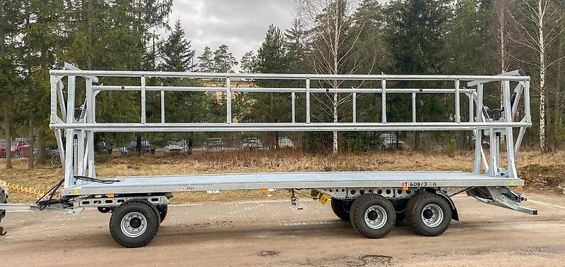 CynkoMet Ballenwagen T-608/3 low/niedrig mit hydraulischer Ladungssicherung, 19 t GG, Preis inkl. 19% MwSt.