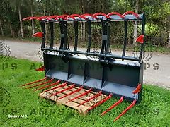 AMPS Krokodyl II-Siłownikowy Ząb Kuty/ KROKODILGEBISS 2-ZYLINDER/ MERLO, WEIDEMANN