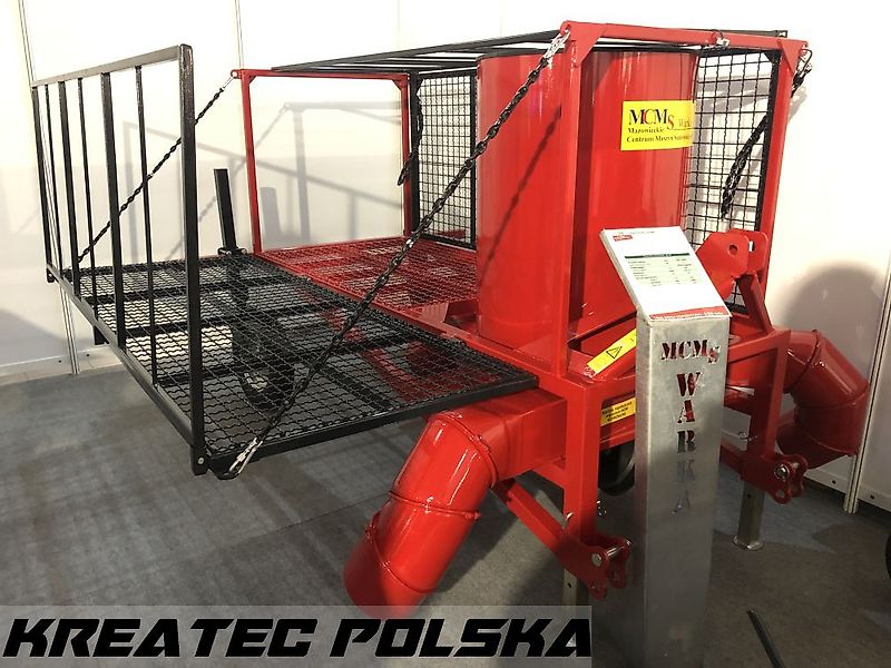 MCMS Quderballenstrohstreuer / Strohstreumaschine / für Erdbeeren RS-01