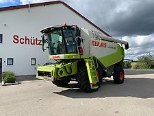Claas Lexion 550 mit Schneidwerk V660, 3D und Klimaautomatik, gepflegter Zustand, Baujahr 2009