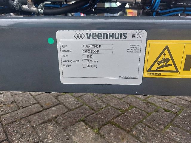 Veenhuis bemesters Fullject X900P/ Ecoject 7.60/ Ecoject 6.08 Nieuw!