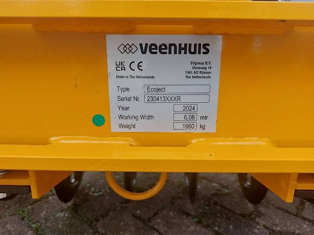 Veenhuis bemesters Fullject X900P/ Ecoject 7.60/ Ecoject 6.08 Nieuw!