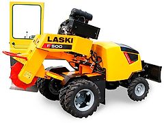 Baumstumpffräse, Stubbenfräse LASKI F-500 H . Die Vierrad Wurzelfräse für den Profi!