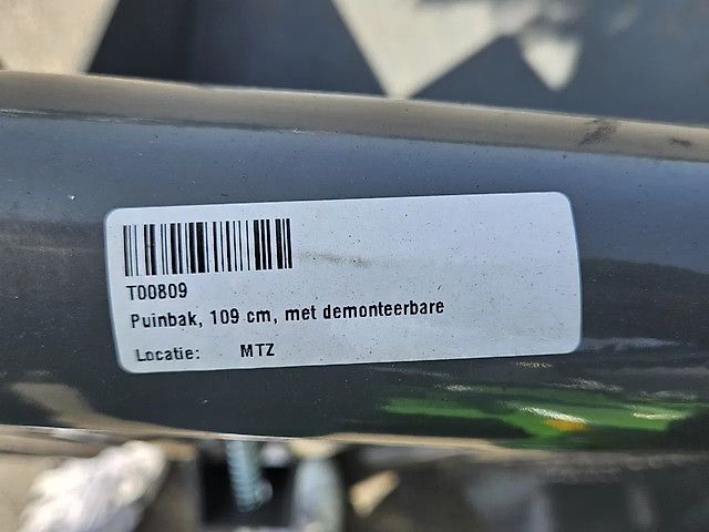 Avant Puinbak met inlegvel 109cm