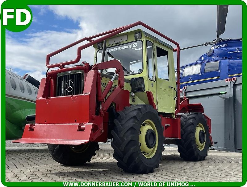 Mercedes-Benz MB Trac 800 mit Werner Forstausrüstung , 1.Hand, mit Österreich Typenschein