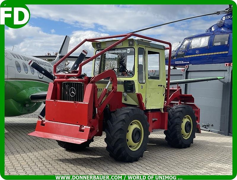 Mercedes-Benz MB Trac 800 mit Werner Forstausrüstung , 1.Hand, mit Österreich Typenschein