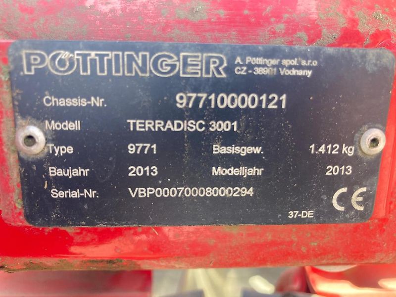 Pöttinger Terradisc 3001