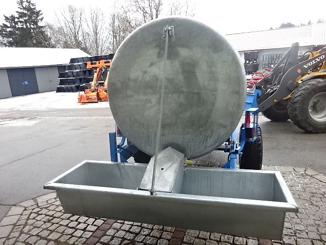 SVS- Wasserfaß 4000 Liter NEU mit Tränkebecken 4000 L- mit Tränkebecken - verzinkt