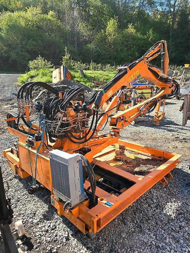 mulag MHU 800 2013 Mähausleger Böschungsmäher Böschungsmulcher für Unimog 405 U 300 400 500 318 423 427 430 527 535 530 Mercedes-Benz