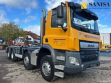 Daf CF 450/Abrollkipper HYVA 30-67-S 30TON/Lenkachse