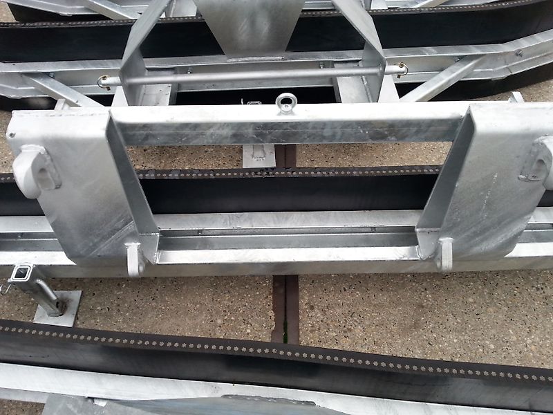 Wifo Rubberschuif Gummischieber verzinkt euro Mistschieber Gülleschieber