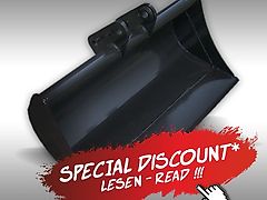 Jansen Schaufel 900 mm für Heckbagger Jansen BHM / BHSM, Anbaubagger