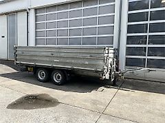 Humbaur D1AC Tandemkipper- Tieflader mit Aufsatz, neuwert