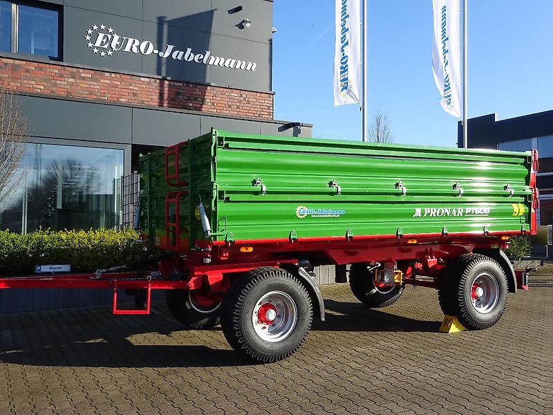 Pronar Anhänger Zweiachsdreiseitenkipper PT 608, 11,6 to, NEU