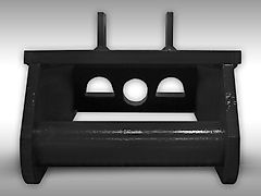 Jansen Adapter, Schnellwechsler MS-03 für Erdbohrgerät Jansen HBG-1500