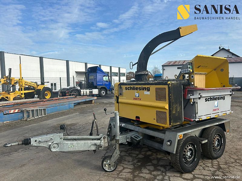 Schliesing 355 TX/Schredder/Häcksler/21 cm