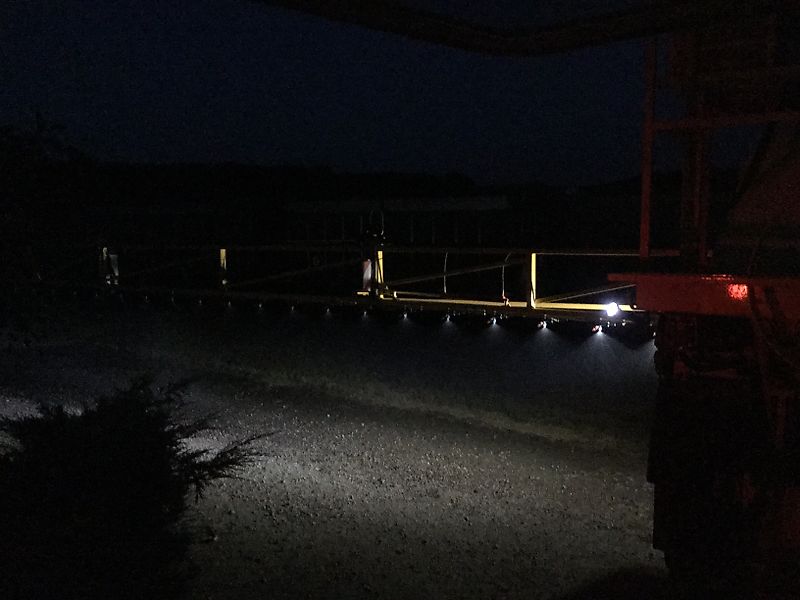 Düsenbeleuchtung LED Blau