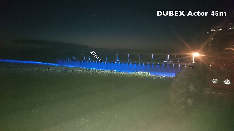 Düsenbeleuchtung LED Blau