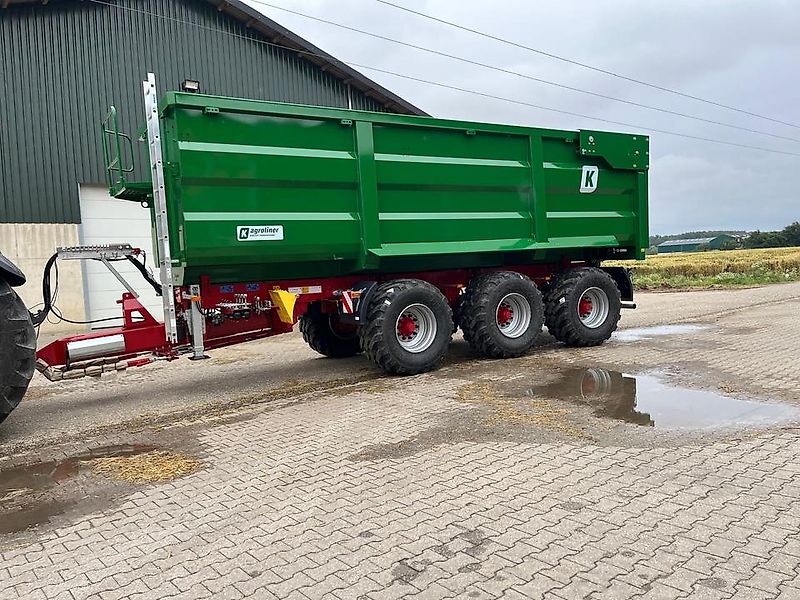 Kröger MUK402. Zentralachs-Muldenkippanhänger 31 Tonnen