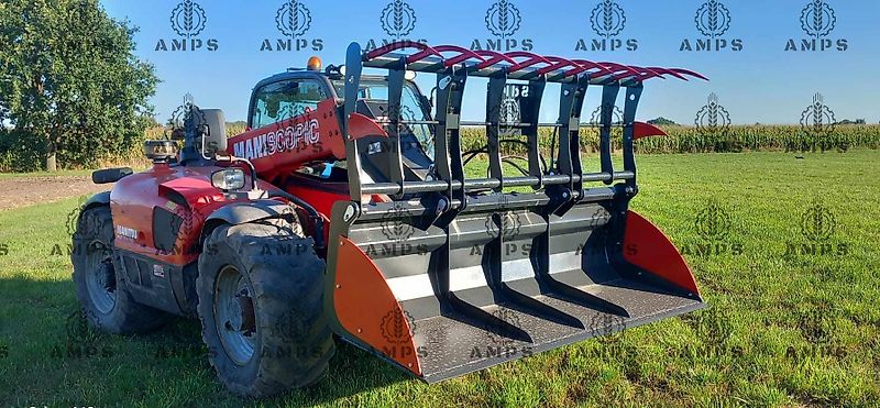 AMPS Łycho-Krokodyl Ząb Kuty II-Siłownikowy/ GREIFSCHAUFEL/ KROKOSCHAUFEL