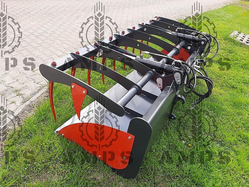 AMPS Łycho-Krokodyl Ząb Kuty II-Siłownikowy/ GREIFSCHAUFEL/ KROKOSCHAUFEL