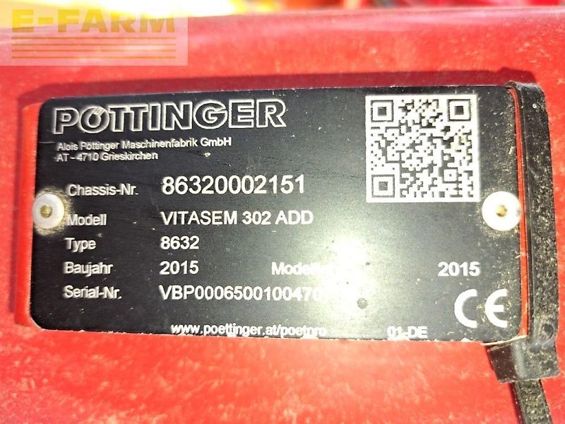 Pöttinger lion 3002 + vitasem 302 add