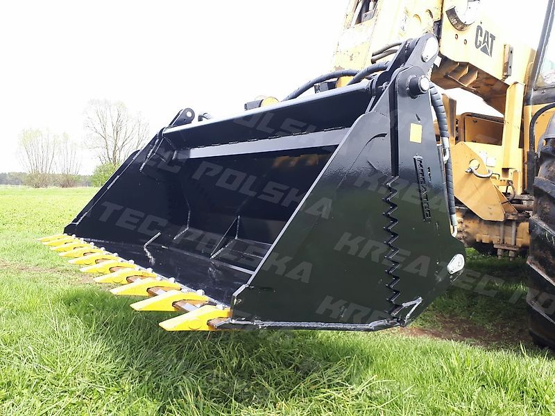 KREATEC Schaufel 4in1/Klappschaufel 1,2 bis 2,4m mit Hardox 500