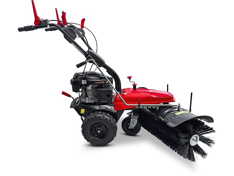 SCHORR RR1000KB Motorbesen inkl. Schneeschild und Auffangbehälter Kehrmaschine Benzin