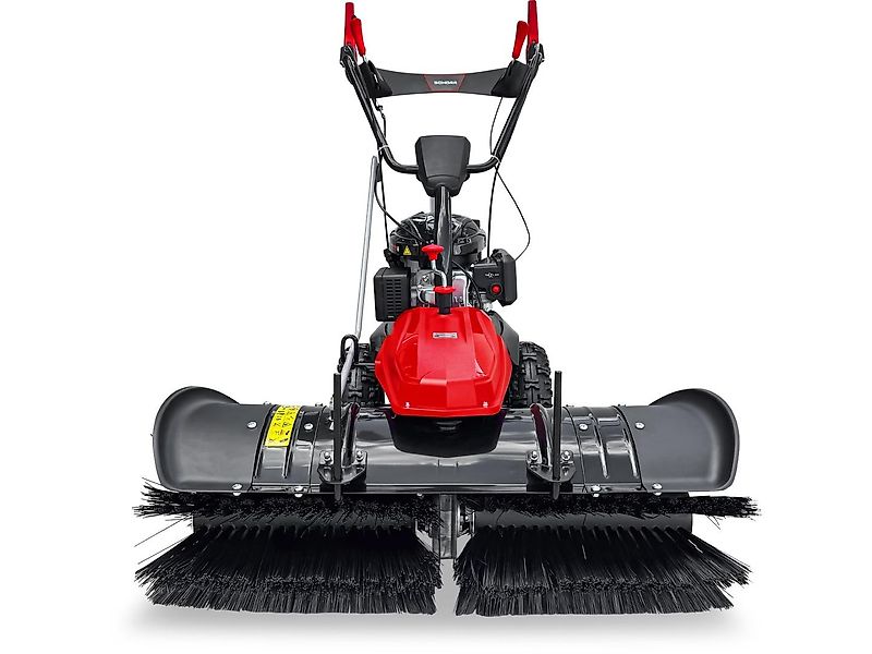 SCHORR RR1000KB Motorbesen inkl. Schneeschild und Auffangbehälter Kehrmaschine Benzin