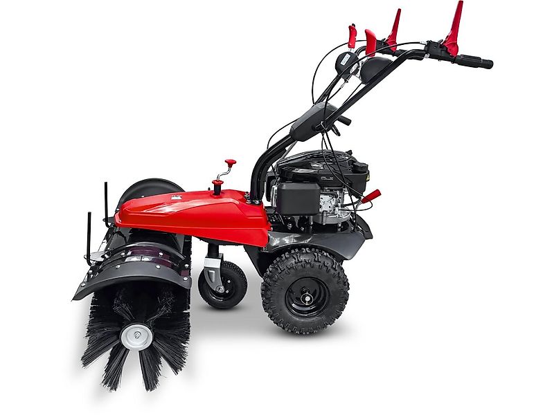 SCHORR RR1000KB Motorbesen inkl. Schneeschild und Auffangbehälter Kehrmaschine Benzin