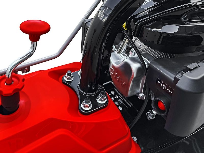 SCHORR RR1000KB Motorbesen inkl. Schneeschild und Auffangbehälter Kehrmaschine Benzin