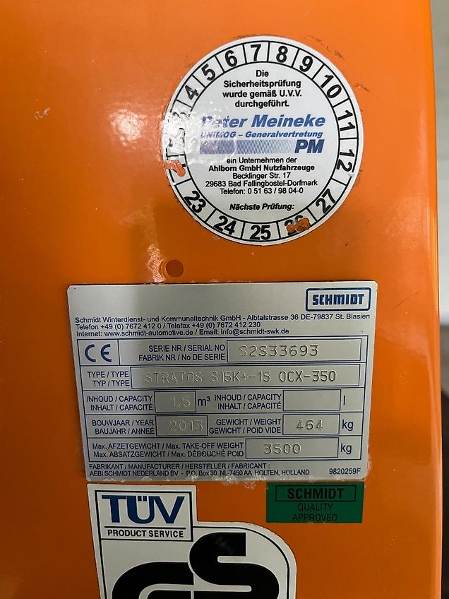 Schmidt STRATOS S15K+-15 OCX-350