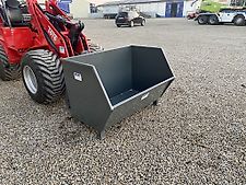 Kopf Mistcontainer / Erdcontainer mit Abstellfüßen