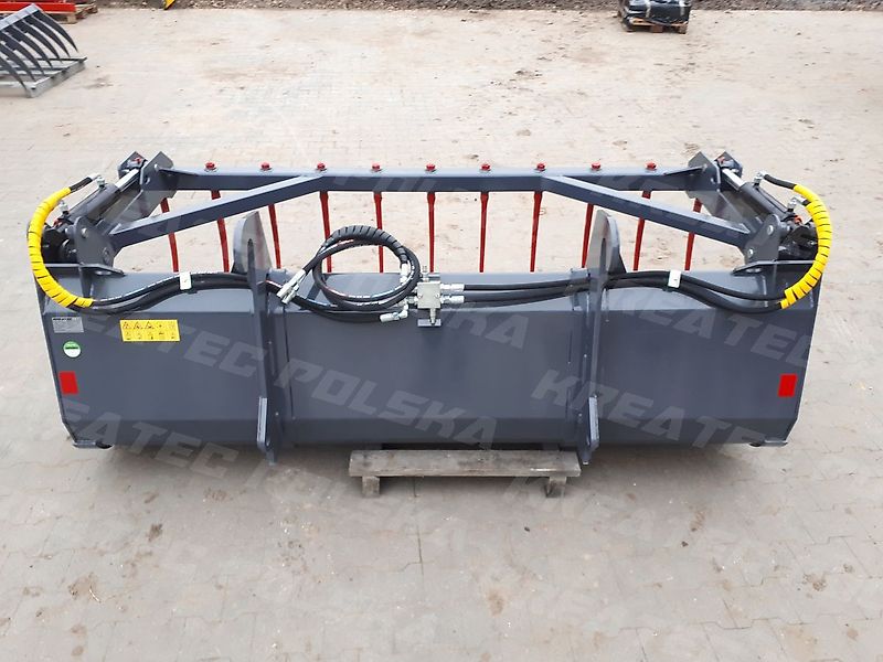 KREATEC Reißschaufel/ Krokoschaufel W2 mit FSDT Zinken und Hardox Schurfleiste