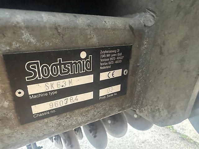 Veenhuis VMB 7500 + bemester slootsmid