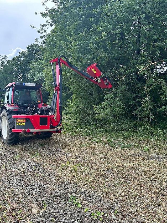 Omarv Böschungsmulcher Auslegemulcher Mulcher Schlegelmulcher